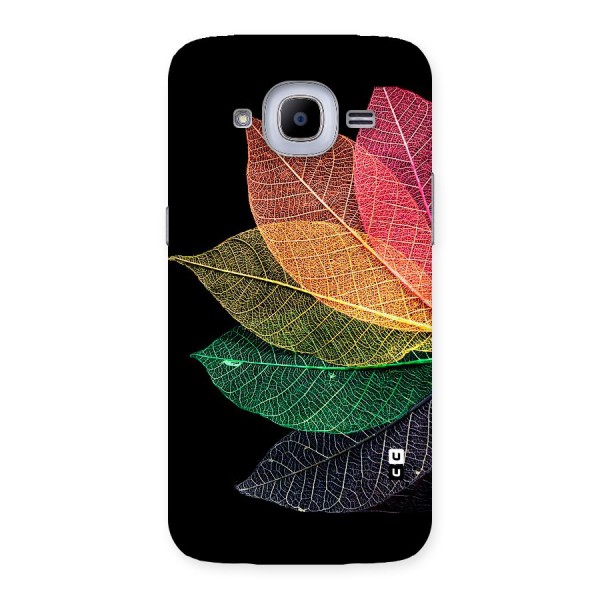 Net Leaf Color Design Back Case for Samsung Galaxy J2 2016